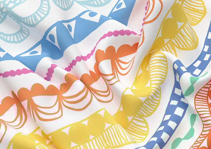 Bohemian, Brights - Motorised Roman Blind - Image 4